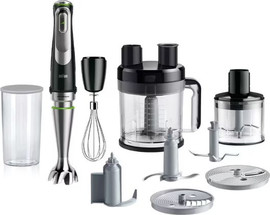 BRAUN בלנדר מוט משולב 1200 וואט Braun MQ9195XLI