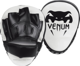 VENUM לפות איגרוף Venum Light Focus Mitts – White/Black (Pair)