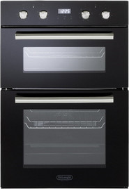 Delonghi תנור דו תאי 98 ליטר DeLonghi דלונגי DBIS87EDN זכוכית שחורה
