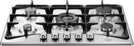 Delonghi כיריים גז 5 להבות Delonghi דלונגי DGH2170CX