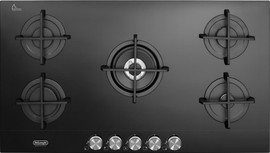 Delonghi כיריים גז 5 להבות Delonghi דלונגי DGH4190GN