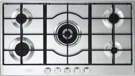 Delonghi כיריים גז 5 להבות Delonghi דלונגי DGH3190X