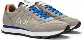SUN68 sun 68 - TOM SOLID LIGHT GREY- נעלי סניקרס גברים