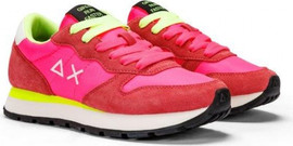 SUN68 SUN 68 - ALLY SOLID NYLON - 62 FUXIA FLUO - נעלי סניקרס לנשים