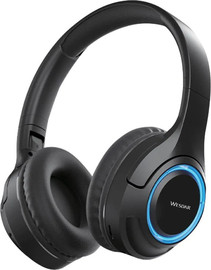 Wesdar אוזניות קשת אלחוטיות עם תאורת RGB דגם K-216H מבית Wesdar - שחור