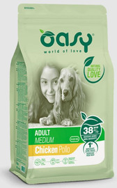 Oasy אואסי מזון מלא לגורים מגזעים גדולים וענקיים בני עד 18 חודשים - עוף