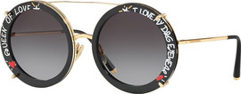 DOLCE & GABBANA משקפי שמש דולצה וגבאנה עגולות גדולות לנשים - דולצה וגבאנה - 02/8G