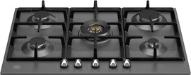 Bertazzoni כיריים גז 90 ס"מ ברטזוני דגם P905CHERNE שחור מט