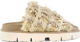 Mou Bounce כפכפי Mou Bio Sandal Fringed נשים