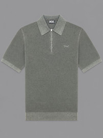 DIESEL חולצת פולו דיזל Small Logo גברים - דיזל - Grey