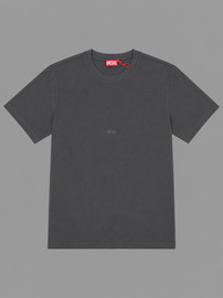 DIESEL חולצת טישירט קצרה דיזל Small Logo גברים - דיזל - Black