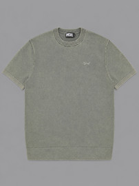 DIESEL חולצת טישירט קצרה דיזל Small Logo גברים - דיזל - Green