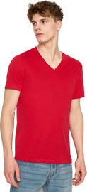 ARMANI EXCHANGE טי שירט Armani Exchange לגברים צווארון וי גזרת Slim Fit