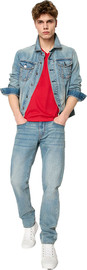 ARMANI EXCHANGE טי שירט Armani Exchange לגברים צווארון וי גזרת Slim Fit
