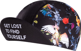 Nalini כובע רכיבה קיץ ANIMAL SUMMER CAP שחור אריג מיקרופייבר מאוורר ומנדף מאוד