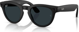 Meta משקפי שמש חכמים Ray-Ban Meta Headliner RW4009 בגימור Matte Black עם עדשות Transitions אפור בגודל 50-23