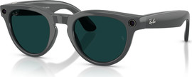 Meta משקפי שמש חכמים Ray-Ban Meta Headliner Gen 2 RW4013 עם עדשות Transitions® Clear/Emerald ומסגרת אפור אסטרואיד מבריק בגודל 50-23