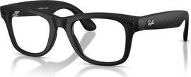 Meta משקפיים חכמים Ray-Ban Meta Wayfarer GEN 2 RW4012 53-22 בצבע Matte Black עם עדשות Clear Blue-Violet Light Filter