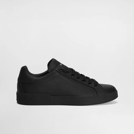 DOLCE & GABBANA נעלי דולצה וגבאנה Calfskin Portofino גברים - דולצה וגבאנה - Black