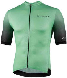 Nalini חולצה לרכיבת אופניים לגברים NEW ERGO MESH JERSEY ירוק-שחור רשת מנדפת XXL NALINI