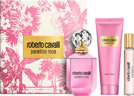ROBERTO CAVALLI PARADISO ROSA סט א.ד.פ + א.ד.פ + קרם גוף לאשה