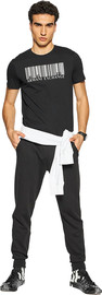 ARMANI EXCHANGE טי שירט Armani Exchange לגברים דגם Czarny גזרת Slim Fit