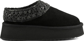 Mou Bounce כפכפי Mou Platform Clog Suede Leather St נשים