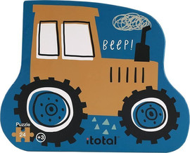 iTotal פאזל 24 חלקים טרקטור - itotal