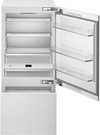 Bertazzoni מקרר אינטגרלי מקפיא תחתון 90 ס''מ BERTAZZONI ברטזוני דגם RBM90S5FPNS