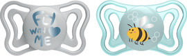 Chicco זוג מוצצי סיליקון 2-6M פיזיו לייט – Physio Light