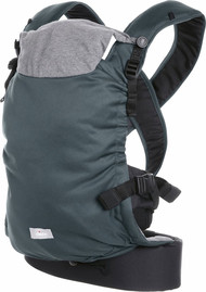 Chicco מנשא תינוק ארגונומי עשוי בד רך ונעים סקין פיט Skin Fit - ירוק כהה