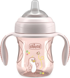 Chicco כוס אימון עם ידיות אחיזה טרנזישן 4+ - Transition Cup +4M