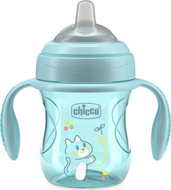 Chicco כוס אימון עם ידיות אחיזה טרנזישן 4+ - Transition Cup +4M