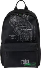 REPLAY תיק גב עם תא ללפטופ דגם  Rucksack מבית המותג העולמי REPLAY