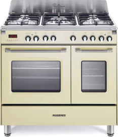Rosieres תנור משולב דו תאי 90 ס''מ ROSIERES רוזיירס דגם RGM95D2C