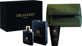 TRUSSARDI UOMO סט א.ד.ט + ג'ל רחצה + תיק לגבר