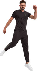 ARMANI EXCHANGE מכנסי Armani Exchange טרנינג לגברים בדגם Regular Fit