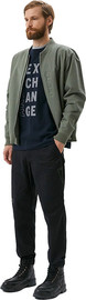 ARMANI EXCHANGE סווטשרט Armani Exchange לגברים דגם Printed Logo