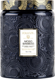 VOLUSPA נר ריחני בצנצנת זכוכית 510 גרם - Moso Bamboo