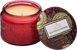 VOLUSPA נר ריחני בצנצנת זכוכית Goji Tarocco Orange - Petite