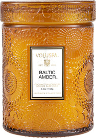 VOLUSPA נר ריחני בצנצנת זכוכית 156 גרם - Baltic Amber
