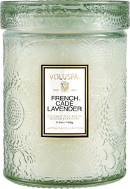 VOLUSPA נר ריחני בצנצנת זכוכית 156 גרם - French Cade & Lavender