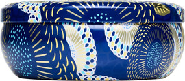 VOLUSPA נר ריחני בקופסת פח עם 3 פתילים - Mediterranean Lemon