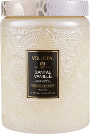 VOLUSPA נר ריחני בצנצנת זכוכית 510 גרם - Santal Vanille