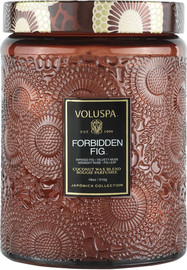 VOLUSPA נר ריחני בצנצנת זכוכית 510 גרם - Forbidden Fig