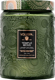 VOLUSPA נר ריחני בצנצנת זכוכית 510 גרם - Temple Moss