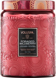 VOLUSPA נר ריחני בצנצנת זכוכית 510 גרם - Foraged Wildberry