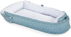 Chicco עריסת קן בייבי נסט (מקטין מיטה) עם אפשרות שינוי אורך ובד תלת מימדי נושם - שועל
