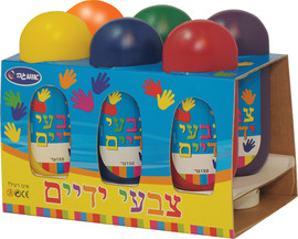 אומגה צבעי ידיים 6 יח'