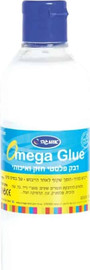 OMEGA דבק פלסטי 500גר-אומגה